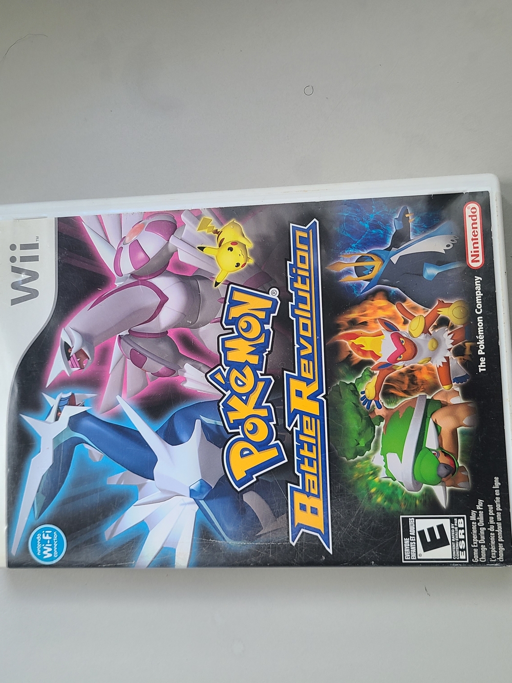 Pokemon Battle Revolution Nintendo Wii 2007 Authentic Game Case Pokémon